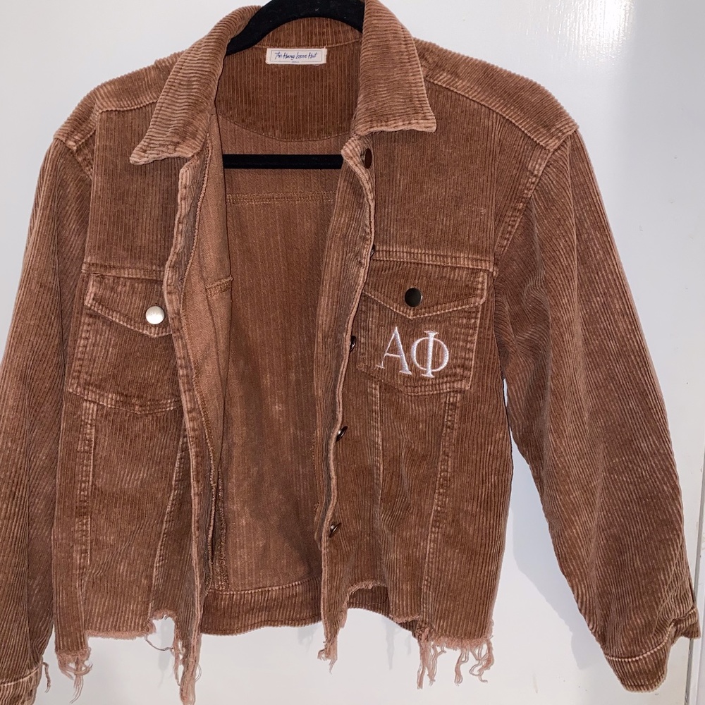 Alpha Phi Corduroy Jacket
